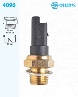 INTERRUPTOR OLEO PEUGEOT 206/307 1T
