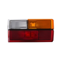 LANTERNA TRASEIRA VW GOL 80>86 LD FRISO PRETO AMBAR