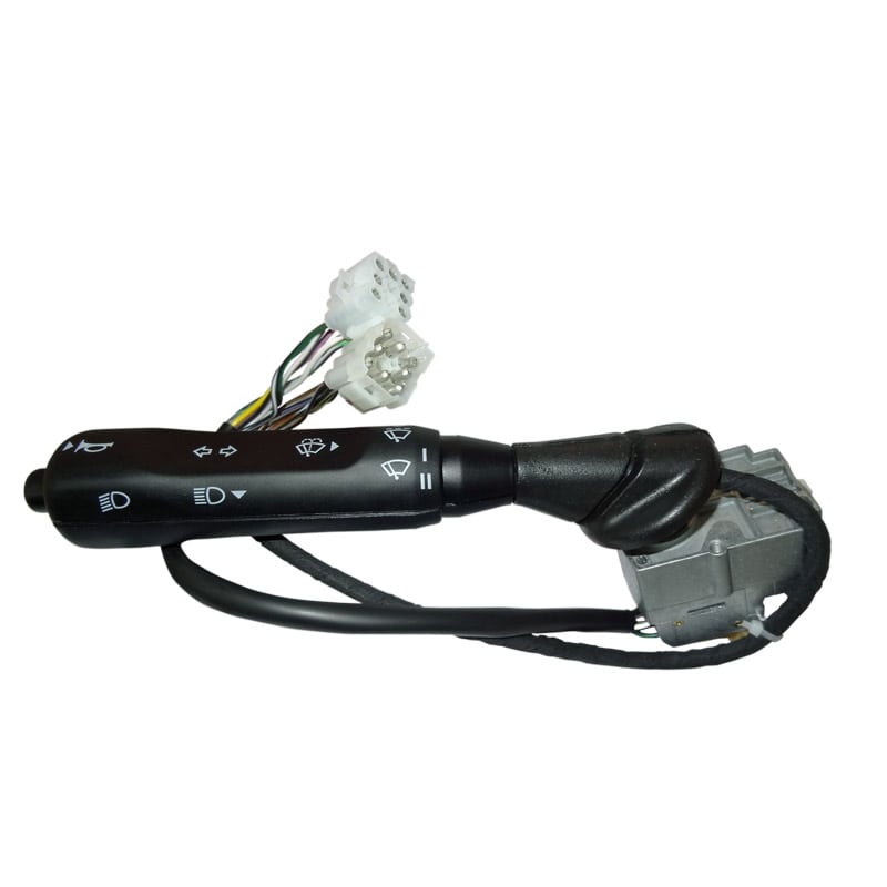 CHAVE SETA MICRO ONIBUS VOLARE A6/A8 00> 24V PRETA (PLUG BRANCO)