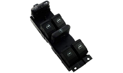 INTERRUPTOR VIDRO ELETRICO VW  GOLF 99> PASSAT 98> BORA 00> QUADRUPLO