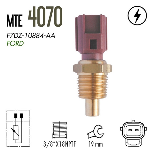 PLUG ELETRONICO AGUA RANGER 2.3 4CC 01> 2T MARROM