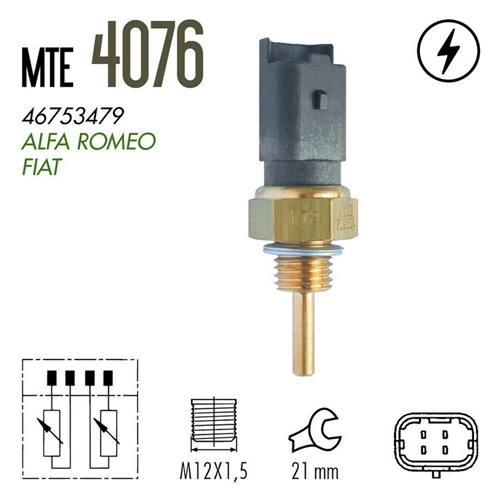 PLUG ELET PALIO/BRAVA/SIENA 1.3