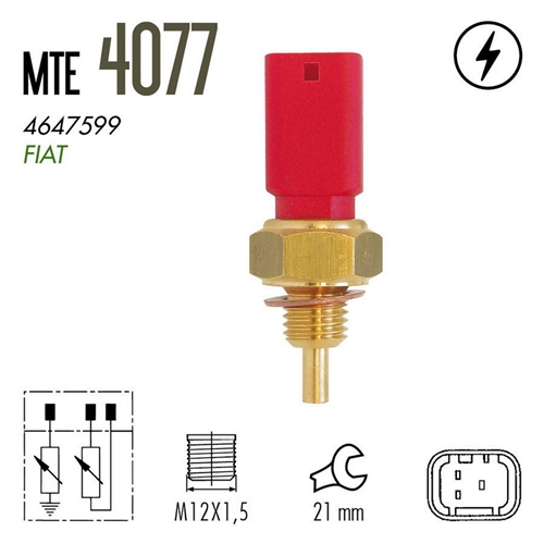 PLUG ELET STRADA 1.3 MPI FIRE 8V 04> VERMELHO 3T