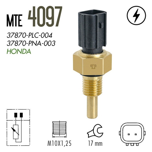 PLUG ELETRONICO AGUA HONDA CIVIC 00>2T
