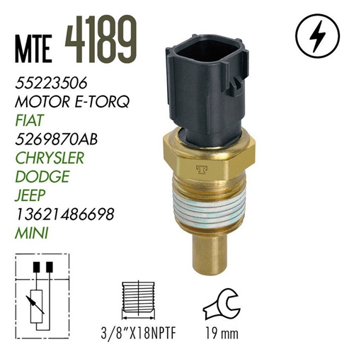 PLUG ELETRONICO AGUA FIAT PALIO STRADA PUNTO IDEA LINEA BRAVO DOBLO GRAND SIENA