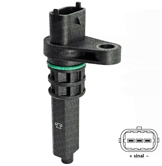 SENSOR VELOCIDADE GM AGILE COBALT MONTANA S10 SPIN 10> 3 PINOS (CAMBIO MANUAL)