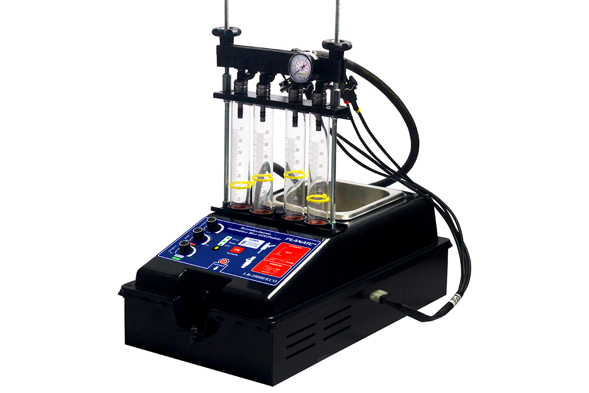 MAQUINA LIMPEZA E TESTE BICOS INJETORES POR ULTRASSOM
