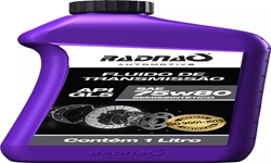 OLEO RADNAQ MOTOR OIL SM 75W80 GL5 SEMISSINTETICO FLUIDO P/TRANSMISSAO 1 LITRO (MO03-24)