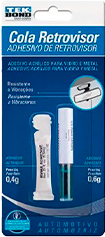 ADESIVO ESPELHO RETROVISOR DOSE UNICA 1G
