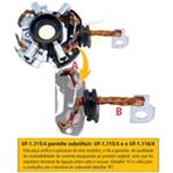 SUPORTE ESCOVA PT BH GM CORSA CELTA VW GOL PARATI SAVEIRO VOYAGE FIAT STRADA (SUBS: 1115/4 E 1116/4)