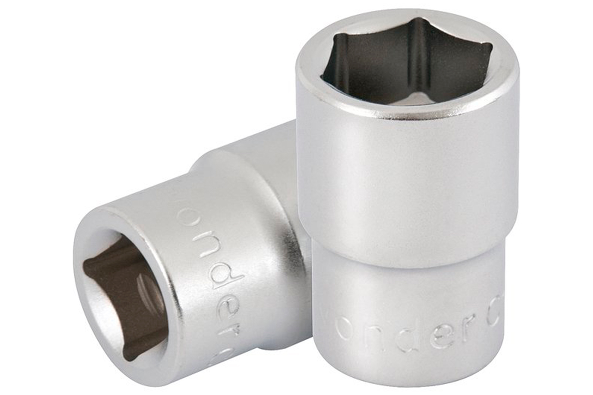 SOQUETE SEXTAVADO C/ ENCAIXE DE 1/2 19 MM