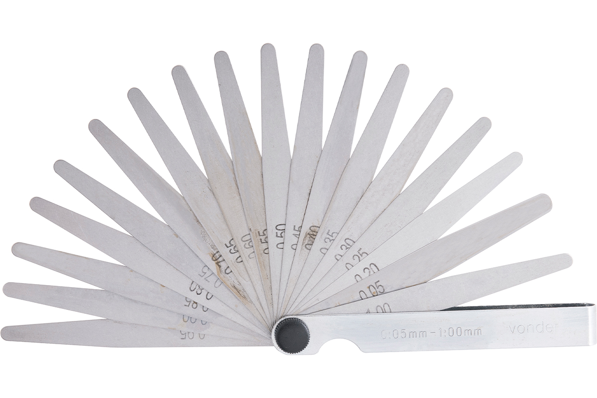 CALIBRE DE FOLGA 0.05 MM A 1.00 MM COM 20 LAMINAS