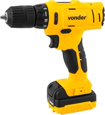 PARAFUSADEIRA/FURADEIRA A BATERIA 12 V FONTE BIVOLT AUTOMATICA PFV 120 VONDER