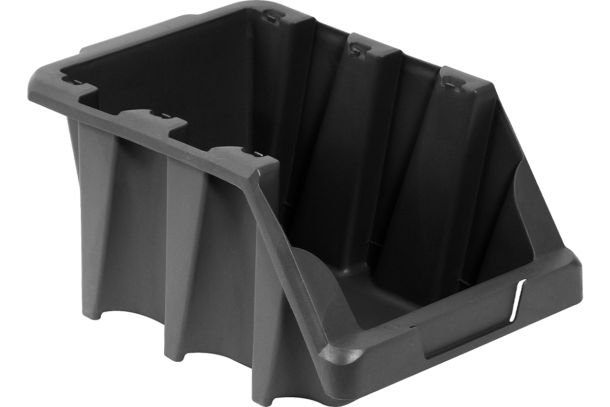 GAVETEIRO PLASTICO N7 18CM X 22CM X 34CM MODELO PRATICO PRETO
