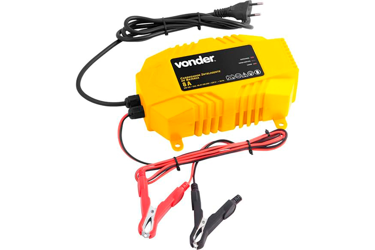 CARREGADOR INTELIGENTE DE BATERIA 127V  CIB 100 VONDER
