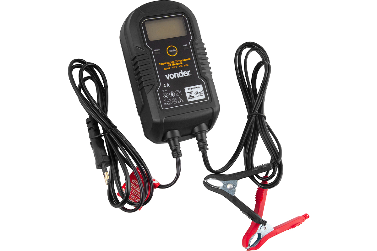 CARREGADOR INTELIGENTE DE BATERIA 127V CIB 110 VONDER