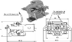RELE COMANDO CAMINHAO LM218 T800 T810 TRUCK 12V